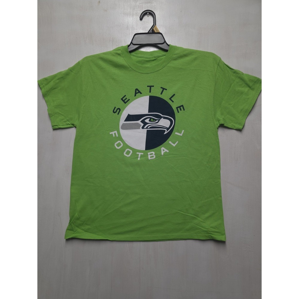 Seattle Seahawks Team Apparel Green T Shirt  NFL Medium New